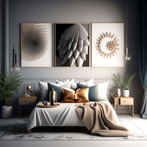 前卫时尚床柜类Midjourney灵感图库-_设计智库－全球设计案例智能库_OJBKAI.COM-全球设计案例智能库_OJBKAI.COM设计智库