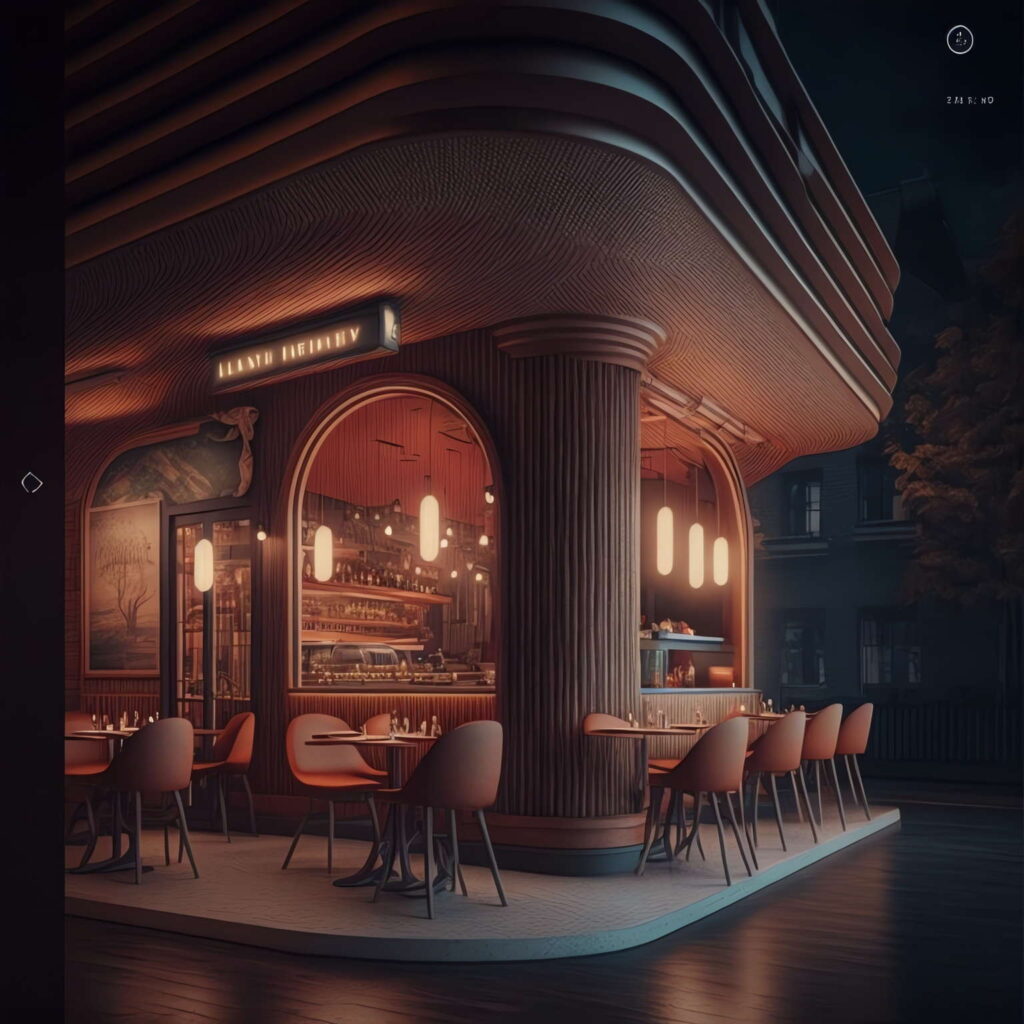 餐台酒吧台Midjourney灵感图库-_设计智库－全球设计案例智能库_OJBKAI.COM-全球设计案例智能库_OJBKAI.COM设计智库