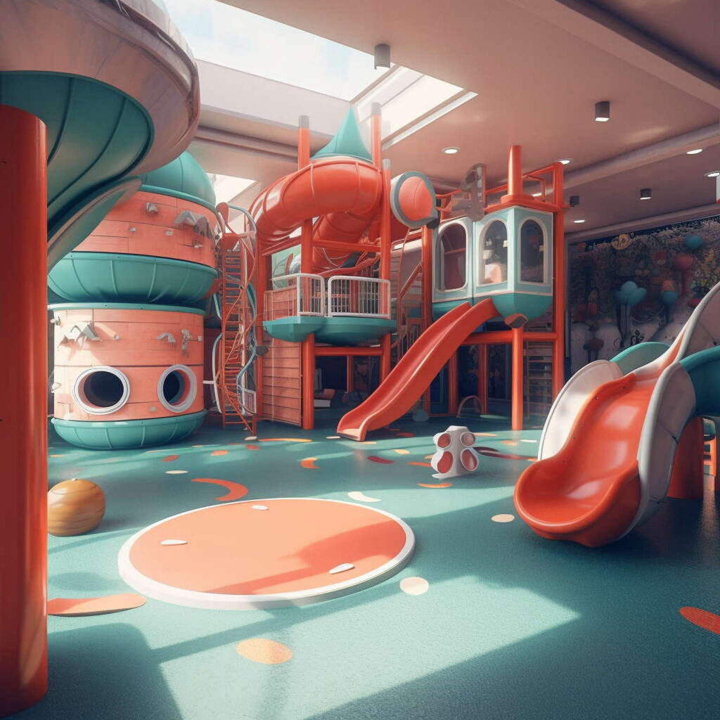 童趣儿童活动区_Midjourney灵感图库-_设计智库－全球设计案例智能库_OJBKAI.COM-全球设计案例智能库_OJBKAI.COM设计智库