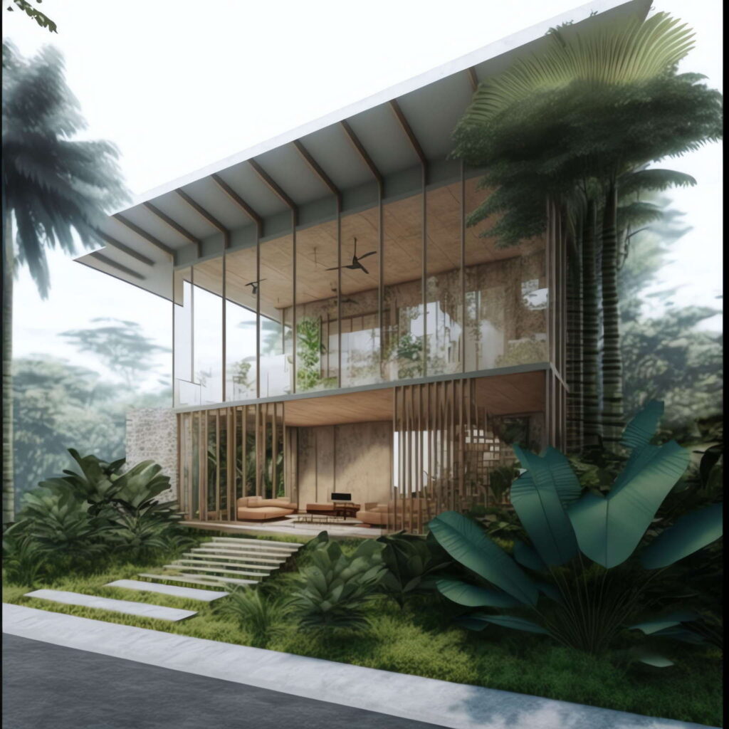 图片[16]-全球设计案例智能库_OJBKAI.COM别墅建筑外观Midjourney灵感图库-_设计智库－全球设计案例智能库_OJBKAI.COM-全球设计案例智能库_OJBKAI.COM设计智库