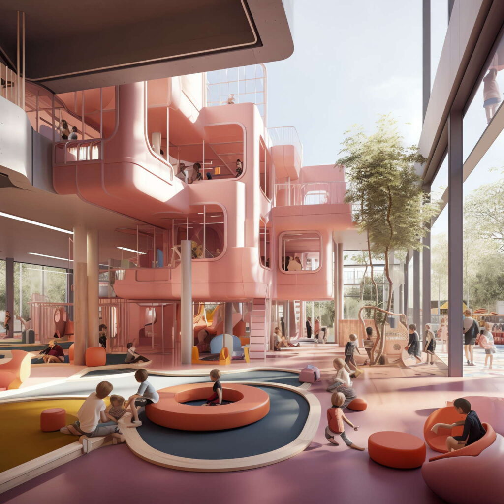 图片[2]-全球设计案例智能库_OJBKAI.COM室内儿童游乐园Midjourney灵感图库-_设计智库－全球设计案例智能库_OJBKAI.COM-全球设计案例智能库_OJBKAI.COM设计智库