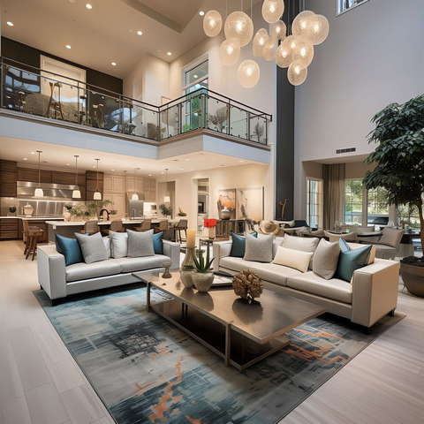 图片[35]-全球设计案例智能库_OJBKAI.COM现代挑高客厅_Midjourney灵感图库673p-全球设计案例智能库_OJBKAI.COM设计智库