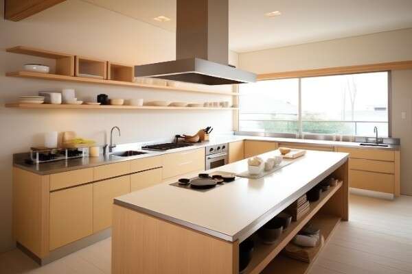 图片[42]-全球设计案例智能库_OJBKAI.COM原木开放厨房中岛吧台_Midjourney灵感图库220P-全球设计案例智能库_OJBKAI.COM设计智库