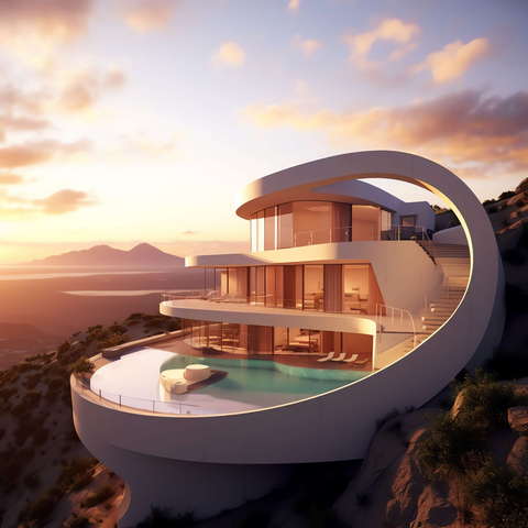 图片[44]-全球设计案例智能库_OJBKAI.COM别墅建筑外观未来科技感Midjourney灵感图库-_设计智库－全球设计案例智能库_OJBKAI.COM-全球设计案例智能库_OJBKAI.COM设计智库