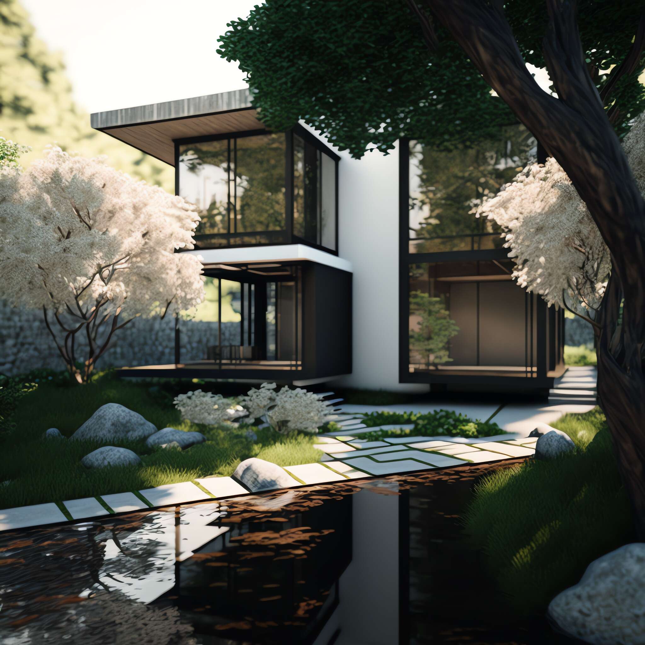 图片[3]-全球设计案例智能库_OJBKAI.COM现代别墅外观Midjourney灵感图库-_设计智库－全球设计案例智能库_OJBKAI.COM-全球设计案例智能库_OJBKAI.COM设计智库