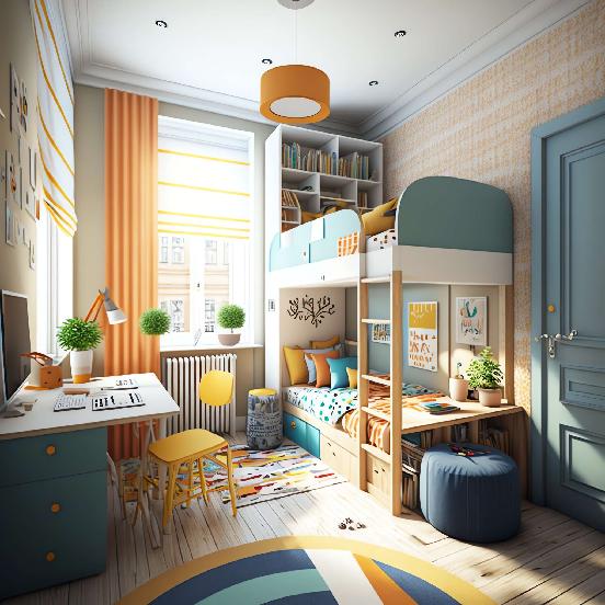 图片[4]-全球设计案例智能库_OJBKAI.COM童趣儿童房2_Midjourney灵感图库-设计智库－全球设计案例智能库_OJBKAI.COM-全球设计案例智能库_OJBKAI.COM设计智库