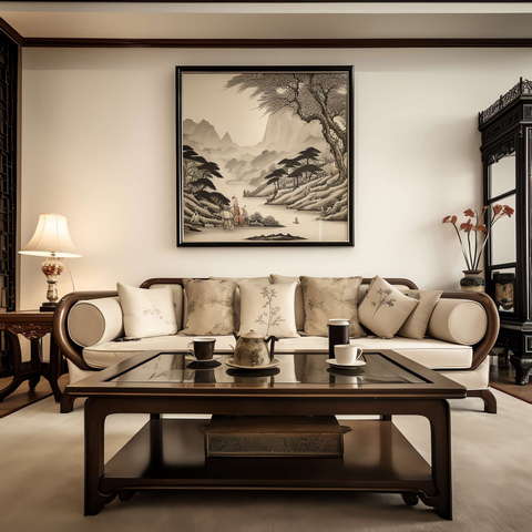 图片[3]-全球设计案例智能库_OJBKAI.COM中式客厅Midjourney灵感图库-_设计智库－全球设计案例智能库_OJBKAI.COM-全球设计案例智能库_OJBKAI.COM设计智库