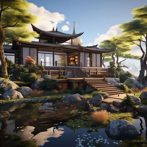 图片[4]-全球设计案例智能库_OJBKAI.COM别墅庭院Midjourney灵感图库-_设计智库－全球设计案例智能库_OJBKAI.COM-全球设计案例智能库_OJBKAI.COM设计智库