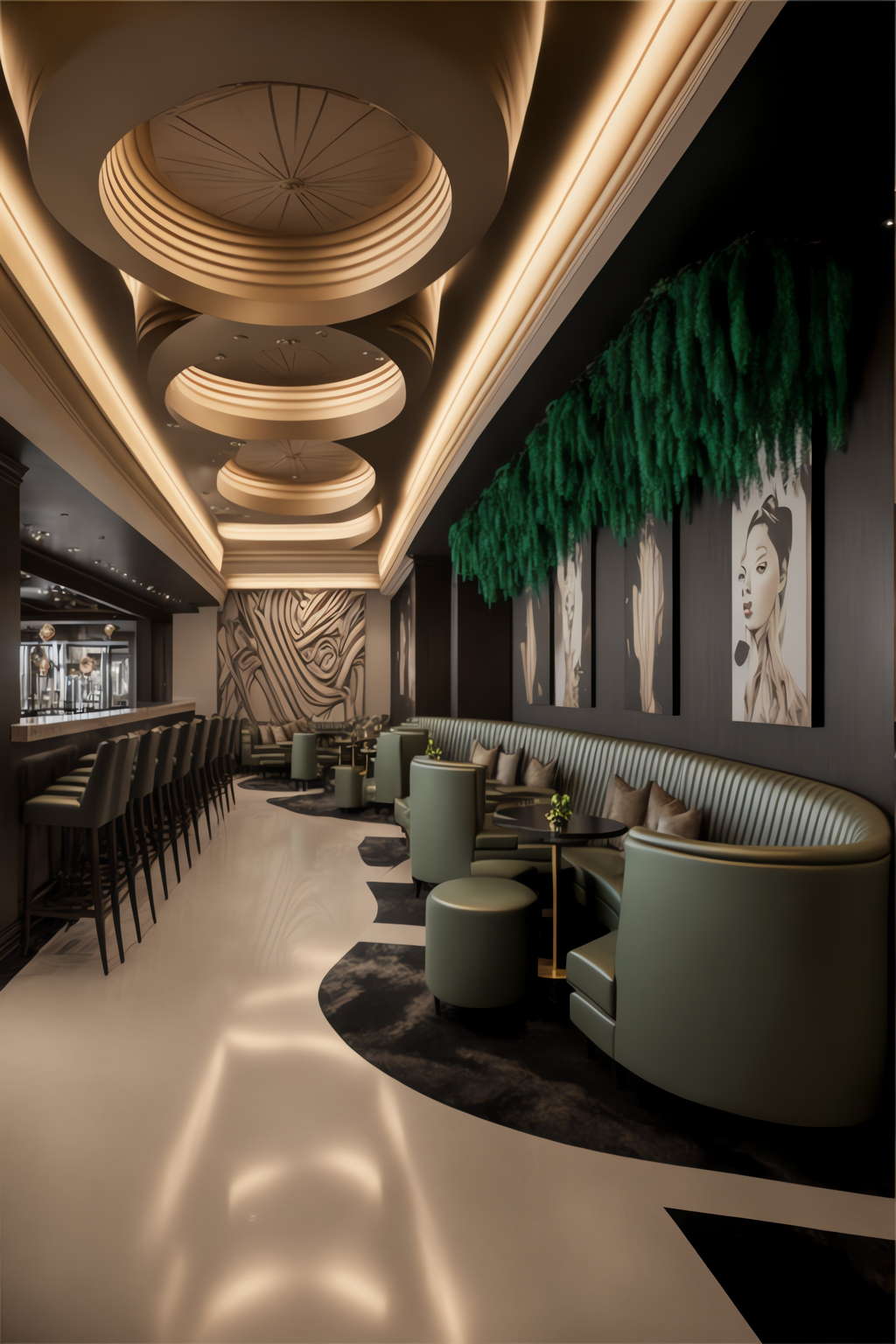 前卫艺术酒吧吧台区Midjourney灵感图库-_设计智库-全球设计案例智能库_OJBKAI.COM-全球设计案例智能库_OJBKAI.COM设计智库