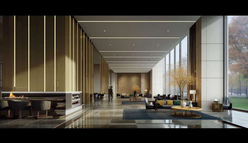 现代前卫售楼处洽谈区Midjourney灵感图库-_设计智库－全球设计案例智能库_OJBKAI.COM-全球设计案例智能库_OJBKAI.COM设计智库