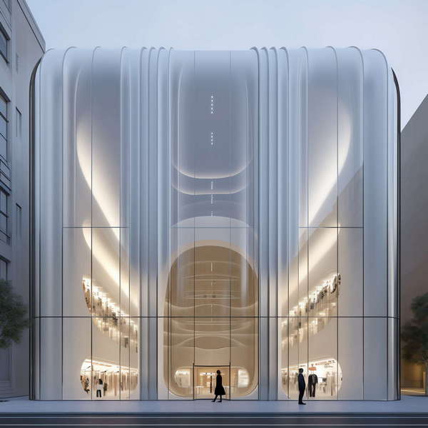 图片[3]-全球设计案例智能库_OJBKAI.COM电子产品旗舰店建筑外观Midjourney灵感图库-_设计智库－全球设计案例智能库_OJBKAI.COM-全球设计案例智能库_OJBKAI.COM设计智库