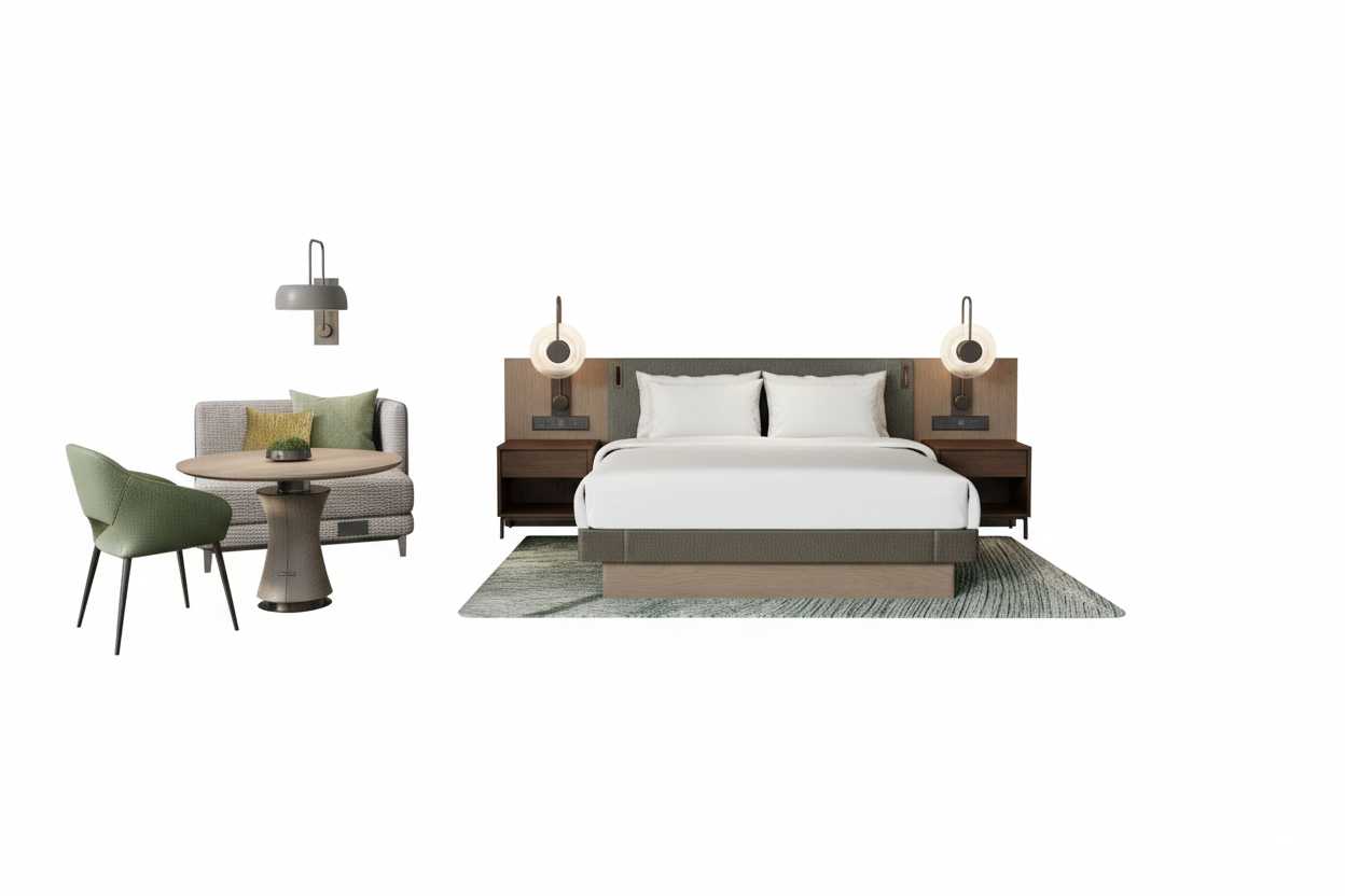 图片[31]-全球设计案例智能库_OJBKAI.COM【CCD】四川宜宾产城竹颂万怡酒店 现代美学与古巴蜀建筑、本地竹元素的巧妙融合 2025年第四季度开业-全球设计案例智能库_OJBKAI.COM设计智库