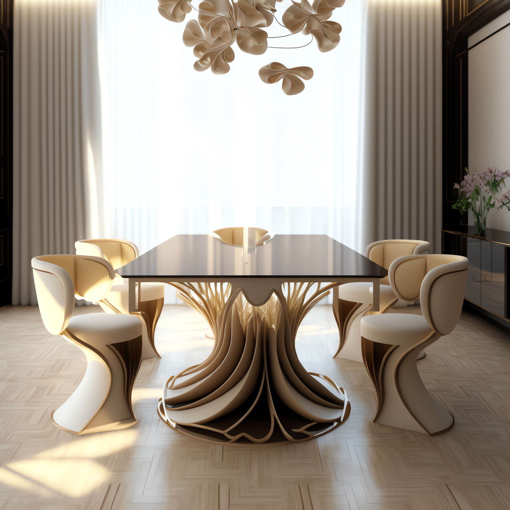 图片[62]-全球设计案例智能库_OJBKAI.COM轻奢简欧客餐厅_Midjourney灵感图库-全球设计案例智能库_OJBKAI.COM设计智库