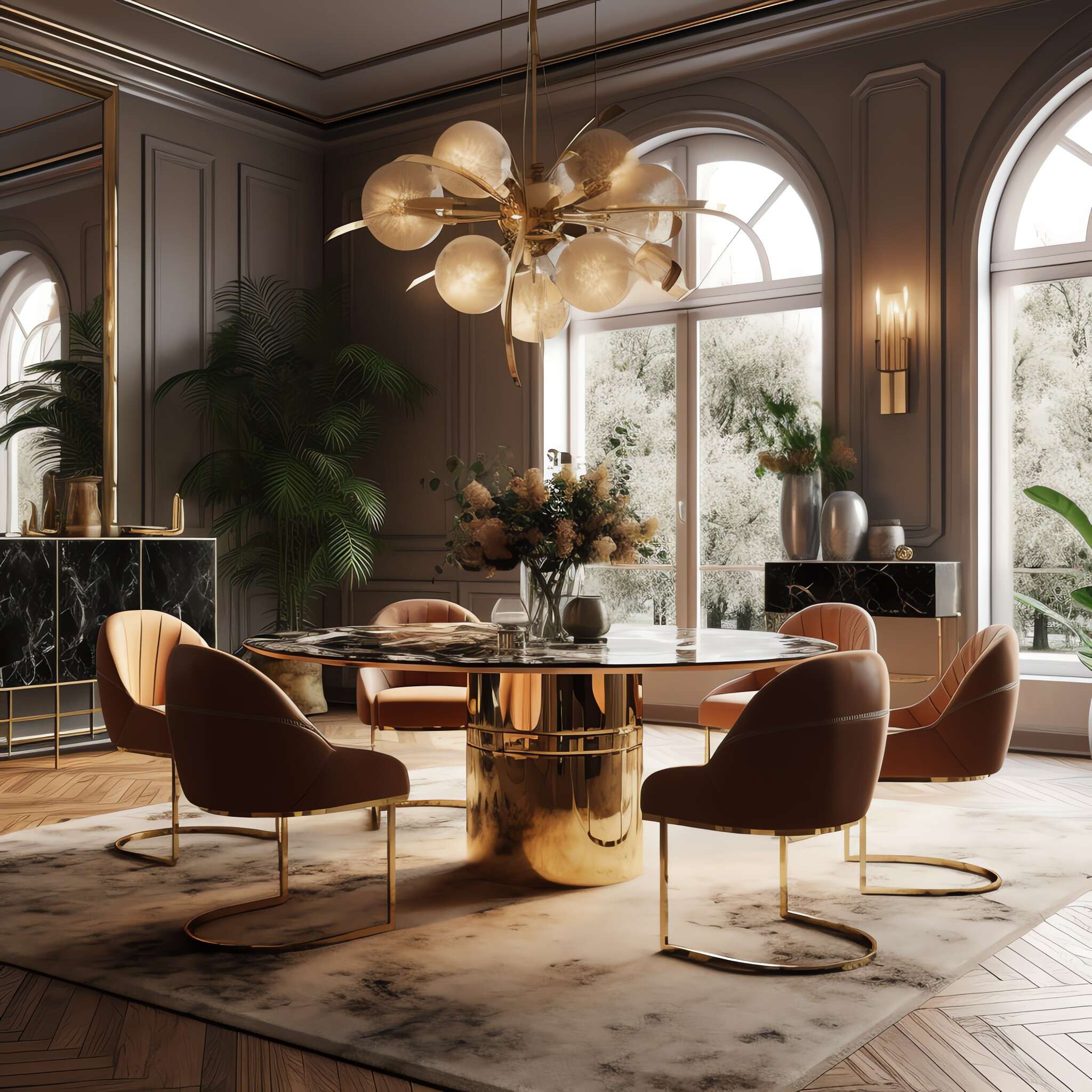 图片[2]-全球设计案例智能库_OJBKAI.COM轻奢风格餐桌Midjourney灵感图库-_设计智库－全球设计案例智能库_OJBKAI.COM-全球设计案例智能库_OJBKAI.COM设计智库