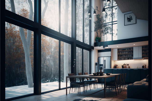 大落地窗阳台3_Midjourney灵感图库-设计智库－全球设计案例智能库_OJBKAI.COM-全球设计案例智能库_OJBKAI.COM设计智库