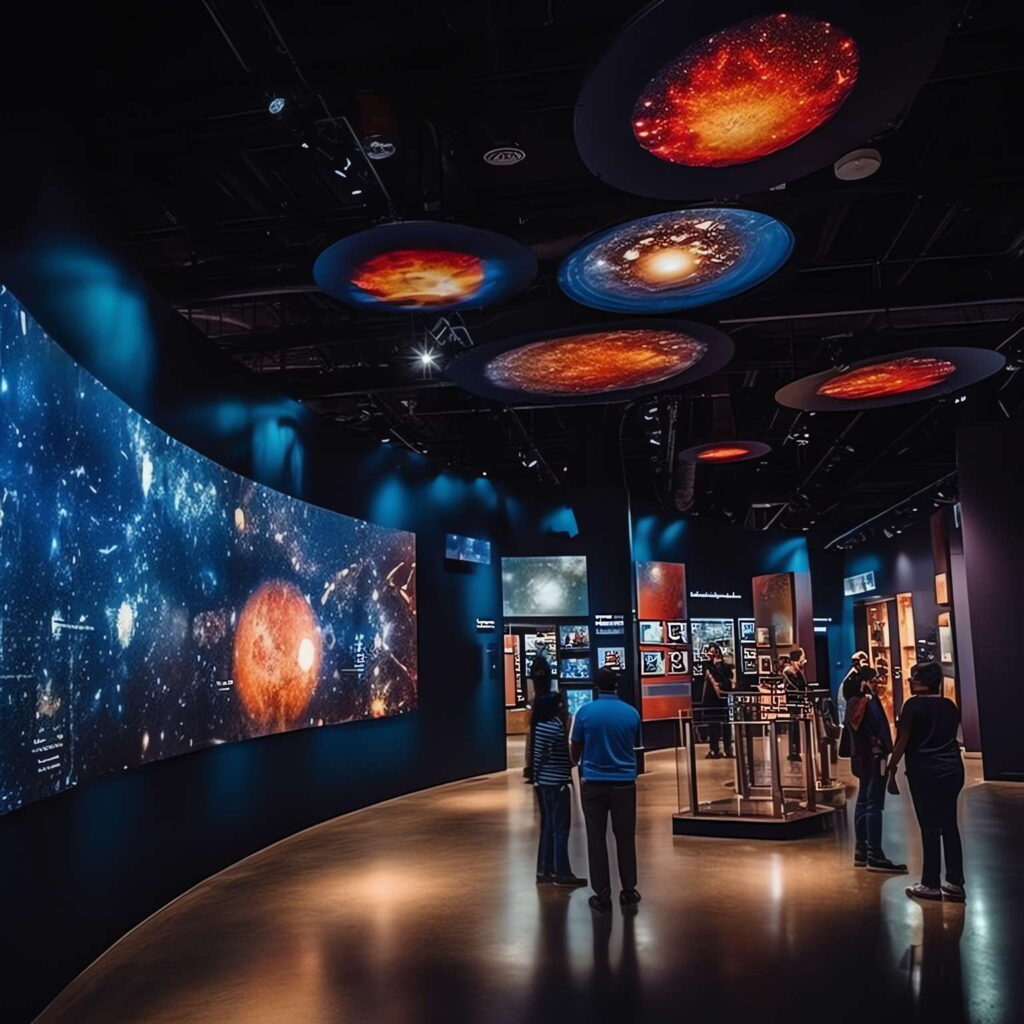 科幻风科技馆Midjourney灵感图库-_设计智库－全球设计案例智能库_OJBKAI.COM-全球设计案例智能库_OJBKAI.COM设计智库