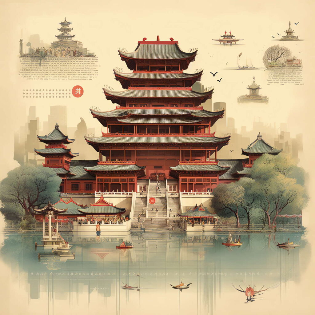 图片[14]-全球设计案例智能库_OJBKAI.COM中国古建草图Midjourney灵感图库-名师联智库－全球设计案例智能库名师联素材平台-全球设计案例智能库_OJBKAI.COM设计智库