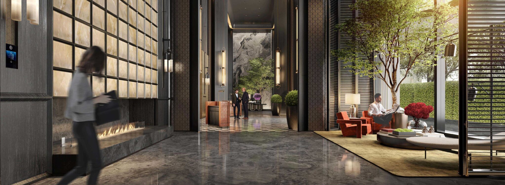 图片[57]-全球设计案例智能库_OJBKAI.COM【CCD】西安CCBD华润润玺公寓塔楼精装公区 | 室内设计方案+效果图 | PPT（可编辑）+PDF+JPG | 49P | 262M-全球设计案例智能库_OJBKAI.COM设计智库