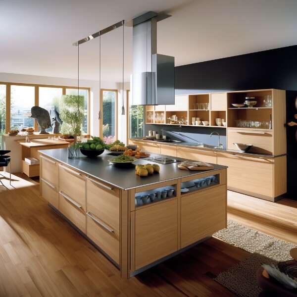 图片[94]-全球设计案例智能库_OJBKAI.COM原木开放厨房中岛吧台_Midjourney灵感图库220P-全球设计案例智能库_OJBKAI.COM设计智库