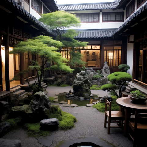 图片[30]-全球设计案例智能库_OJBKAI.COM新中式庭院景观Midjourney灵感图库-_设计智库－全球设计案例智能库_OJBKAI.COM-全球设计案例智能库_OJBKAI.COM设计智库