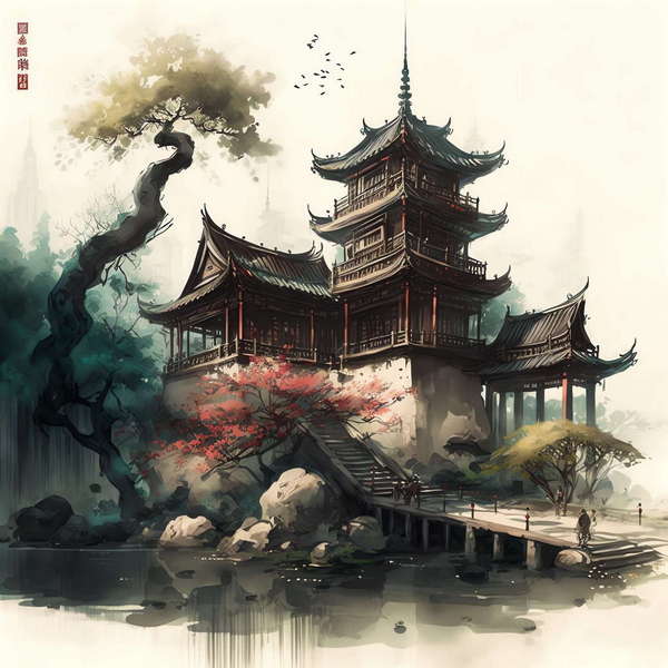 图片[31]-全球设计案例智能库_OJBKAI.COM山水主题Midjourney灵感图库-_设计智库－全球设计案例智能库_OJBKAI.COM-全球设计案例智能库_OJBKAI.COM设计智库