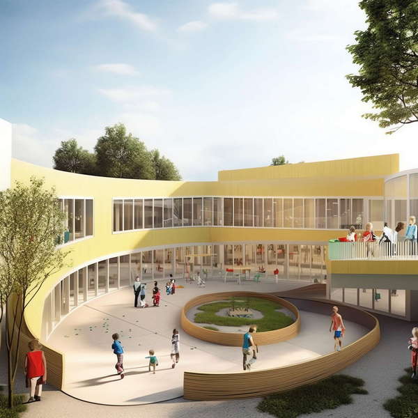 学校Midjourney灵感图库-_设计智库－全球设计案例智能库_OJBKAI.COM-全球设计案例智能库_OJBKAI.COM设计智库