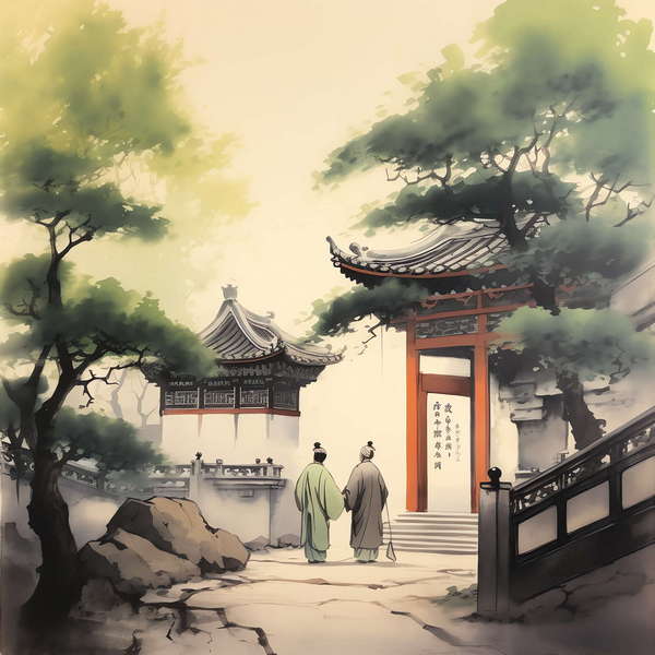 图片[42]-全球设计案例智能库_OJBKAI.COM庭林楼阁山水意境图Midjourney灵感图库-_设计智库－全球设计案例智能库_OJBKAI.COM-全球设计案例智能库_OJBKAI.COM设计智库