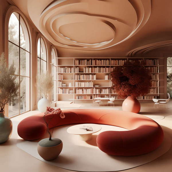 图书馆Midjourney灵感图库-_设计智库－全球设计案例智能库_OJBKAI.COM-全球设计案例智能库_OJBKAI.COM设计智库