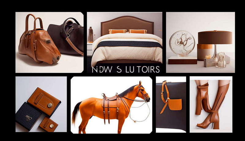 爱马仕主题Midjourney灵感图库-_设计智库－全球设计案例智能库_OJBKAI.COM-全球设计案例智能库_OJBKAI.COM设计智库