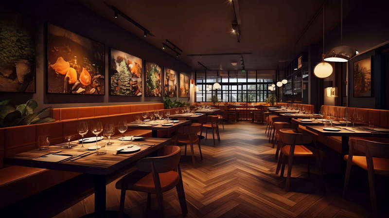 图片[31]-全球设计案例智能库_OJBKAI.COM新中式中餐厅设计Midjourney灵感图库-_设计智库－全球设计案例智能库_OJBKAI.COM-全球设计案例智能库_OJBKAI.COM设计智库