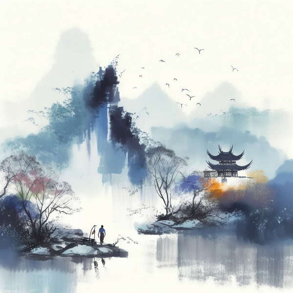 图片[3]-全球设计案例智能库_OJBKAI.COM水墨画Midjourney灵感图库-_设计智库－全球设计案例智能库_OJBKAI.COM-全球设计案例智能库_OJBKAI.COM设计智库