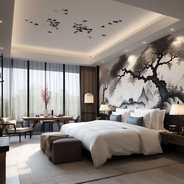 图片[7]-全球设计案例智能库_OJBKAI.COM新中式酒店客房Midjourney灵感图库-_设计智库－全球设计案例智能库_OJBKAI.COM-全球设计案例智能库_OJBKAI.COM设计智库