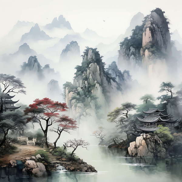 图片[5]-全球设计案例智能库_OJBKAI.COM山水画Midjourney灵感图库-_设计智库－全球设计案例智能库_OJBKAI.COM-全球设计案例智能库_OJBKAI.COM设计智库