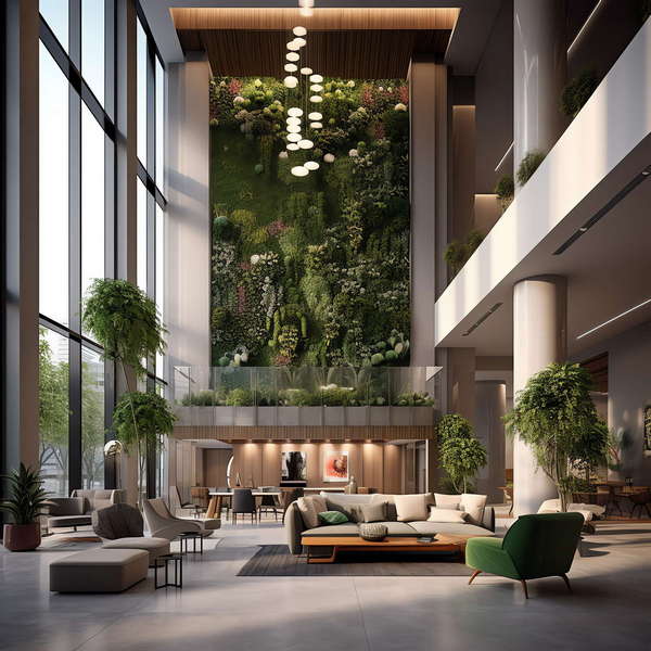 图片[9]-全球设计案例智能库_OJBKAI.COM绿植空间酒店大堂Midjourney灵感图库-_设计智库－全球设计案例智能库_OJBKAI.COM-全球设计案例智能库_OJBKAI.COM设计智库