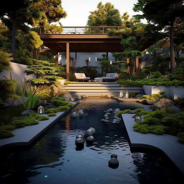 图片[22]-全球设计案例智能库_OJBKAI.COM现代新中式庭院Midjourney灵感图库-_设计智库－全球设计案例智能库_OJBKAI.COM-全球设计案例智能库_OJBKAI.COM设计智库