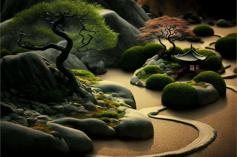 图片[3]-全球设计案例智能库_OJBKAI.COM禅院景观2_Midjourney灵感图库-设计智库－全球设计案例智能库_OJBKAI.COM-全球设计案例智能库_OJBKAI.COM设计智库