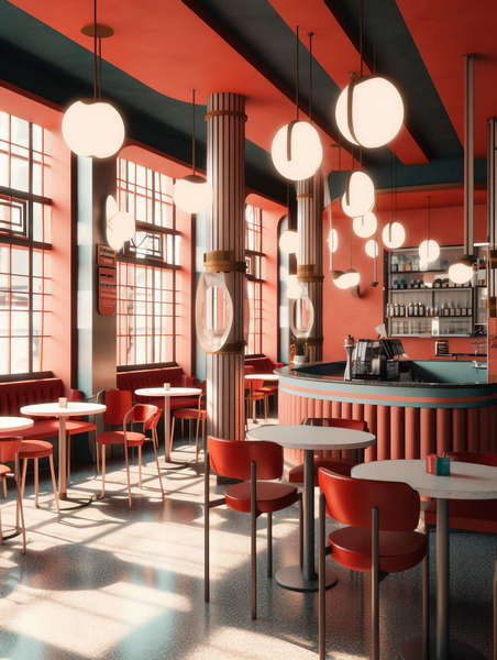 图片[34]-全球设计案例智能库_OJBKAI.COM色彩艺术咖啡店奶茶店Midjourney灵感图库-_设计智库－全球设计案例智能库_OJBKAI.COM-全球设计案例智能库_OJBKAI.COM设计智库