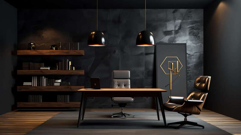 图片[5]-全球设计案例智能库_OJBKAI.COM深色系办公桌Midjourney灵感图库-_设计智库－全球设计案例智能库_OJBKAI.COM-全球设计案例智能库_OJBKAI.COM设计智库
