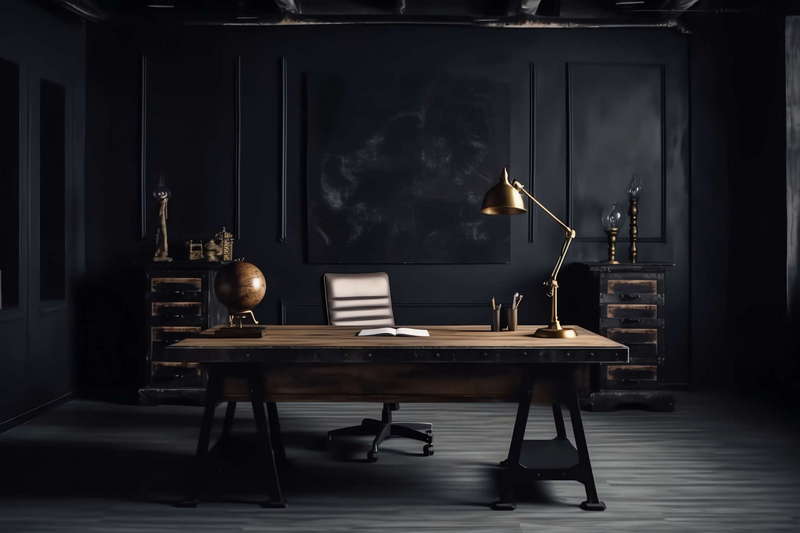 图片[2]-全球设计案例智能库_OJBKAI.COM深色系办公桌Midjourney灵感图库-_设计智库－全球设计案例智能库_OJBKAI.COM-全球设计案例智能库_OJBKAI.COM设计智库