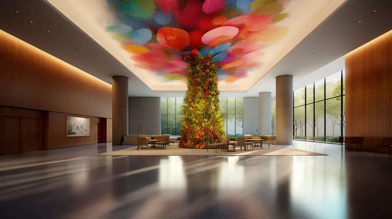 图片[3]-全球设计案例智能库_OJBKAI.COM现代前卫酒店大堂Midjourney灵感图库-_设计智库－全球设计案例智能库_OJBKAI.COM-全球设计案例智能库_OJBKAI.COM设计智库