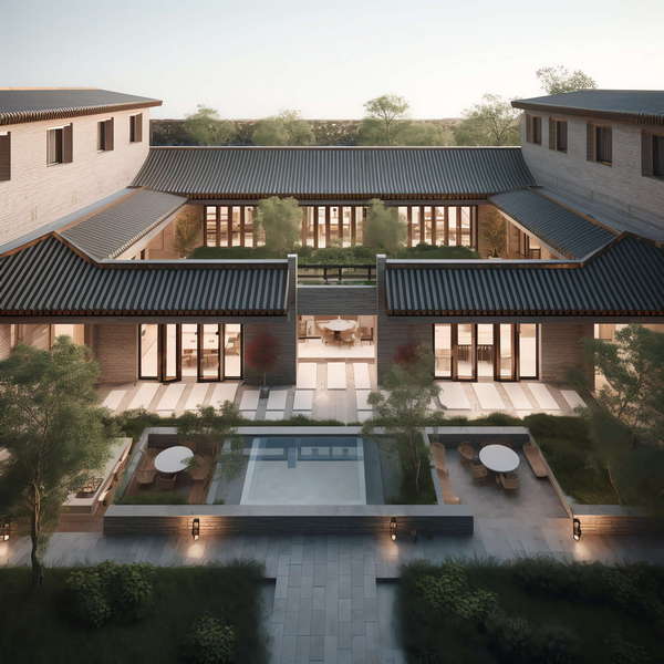 图片[6]-全球设计案例智能库_OJBKAI.COM中式别墅外观Midjourney灵感图库-_设计智库－全球设计案例智能库_OJBKAI.COM-全球设计案例智能库_OJBKAI.COM设计智库