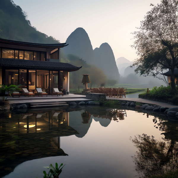 图片[34]-全球设计案例智能库_OJBKAI.COM中式别墅庭院Midjourney灵感图库-_设计智库－全球设计案例智能库_OJBKAI.COM-全球设计案例智能库_OJBKAI.COM设计智库