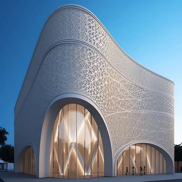 图片[11]-全球设计案例智能库_OJBKAI.COM艺术感商业中心建筑外观Midjourney灵感图库-_设计智库－全球设计案例智能库_OJBKAI.COM-全球设计案例智能库_OJBKAI.COM设计智库