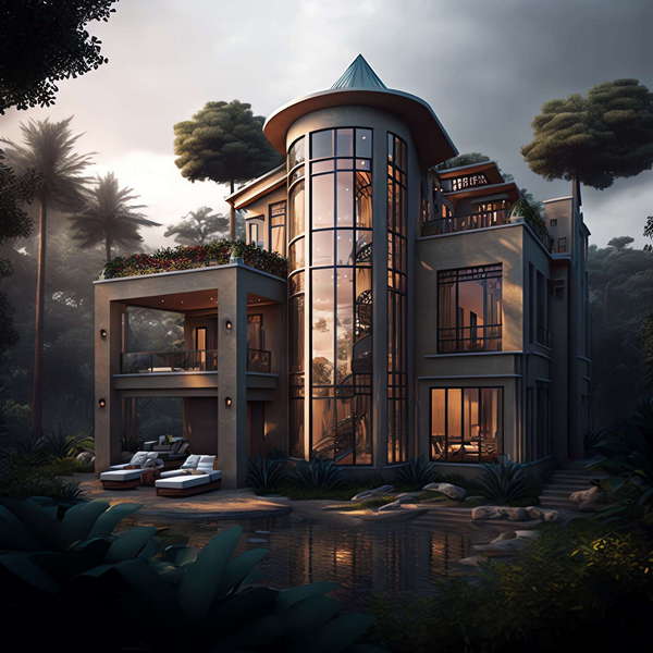 图片[5]-全球设计案例智能库_OJBKAI.COM独栋泳池别墅Midjourney灵感图库-_设计智库－全球设计案例智能库_OJBKAI.COM-全球设计案例智能库_OJBKAI.COM设计智库