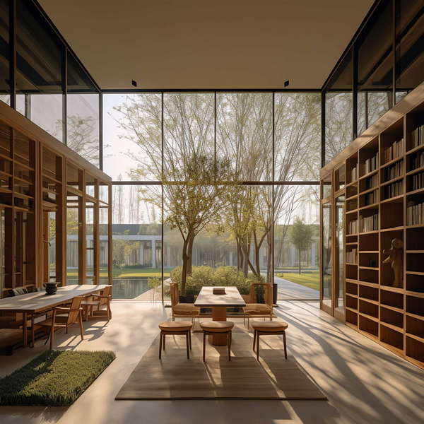 图片[10]-全球设计案例智能库_OJBKAI.COM原木艺术风图书馆书店_Midjourney灵感图库-_设计智库－全球设计案例智能库_OJBKAI.COM-全球设计案例智能库_OJBKAI.COM设计智库