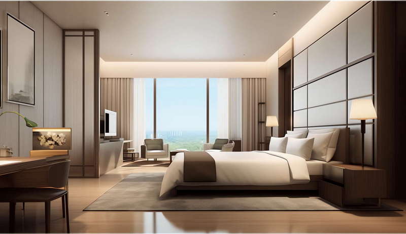图片[8]-全球设计案例智能库_OJBKAI.COM新中式酒店客房Midjourney灵感图库-_设计智库－全球设计案例智能库_OJBKAI.COM-全球设计案例智能库_OJBKAI.COM设计智库