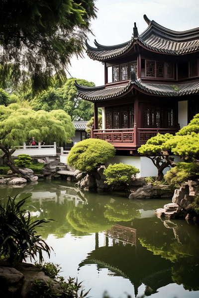 图片[7]-全球设计案例智能库_OJBKAI.COM中式园林Midjourney灵感图库-_设计智库－全球设计案例智能库_OJBKAI.COM-全球设计案例智能库_OJBKAI.COM设计智库