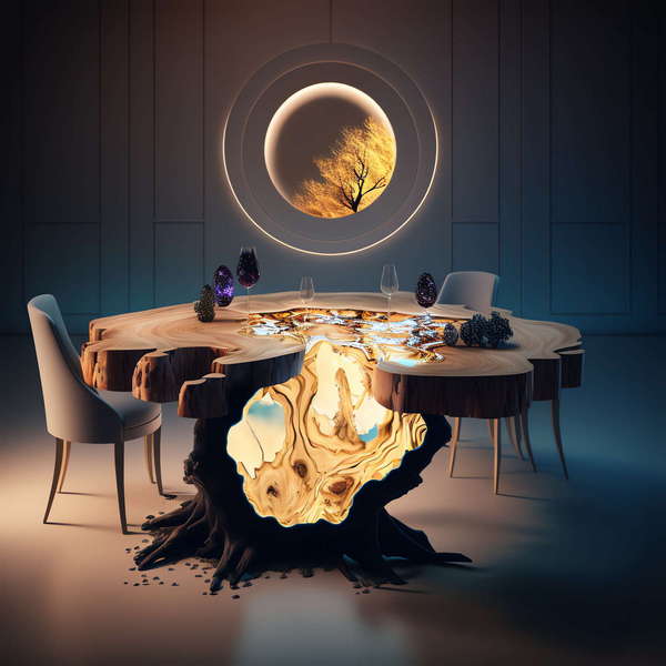 现代玻璃家具Midjourney灵感图库-_设计智库－全球设计案例智能库_OJBKAI.COM-全球设计案例智能库_OJBKAI.COM设计智库