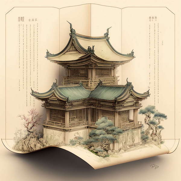 图片[7]-全球设计案例智能库_OJBKAI.COM中式古建筑效果图Midjourney灵感图库-_设计智库－全球设计案例智能库_OJBKAI.COM-全球设计案例智能库_OJBKAI.COM设计智库