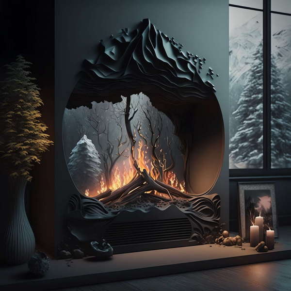 图片[6]-全球设计案例智能库_OJBKAI.COM科幻风壁炉Midjourney灵感图库-_设计智库－全球设计案例智能库_OJBKAI.COM-全球设计案例智能库_OJBKAI.COM设计智库